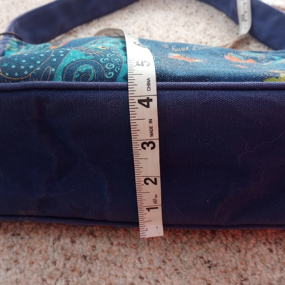 Laurel Burch Blue Cat Purse - Picture 8 of 10